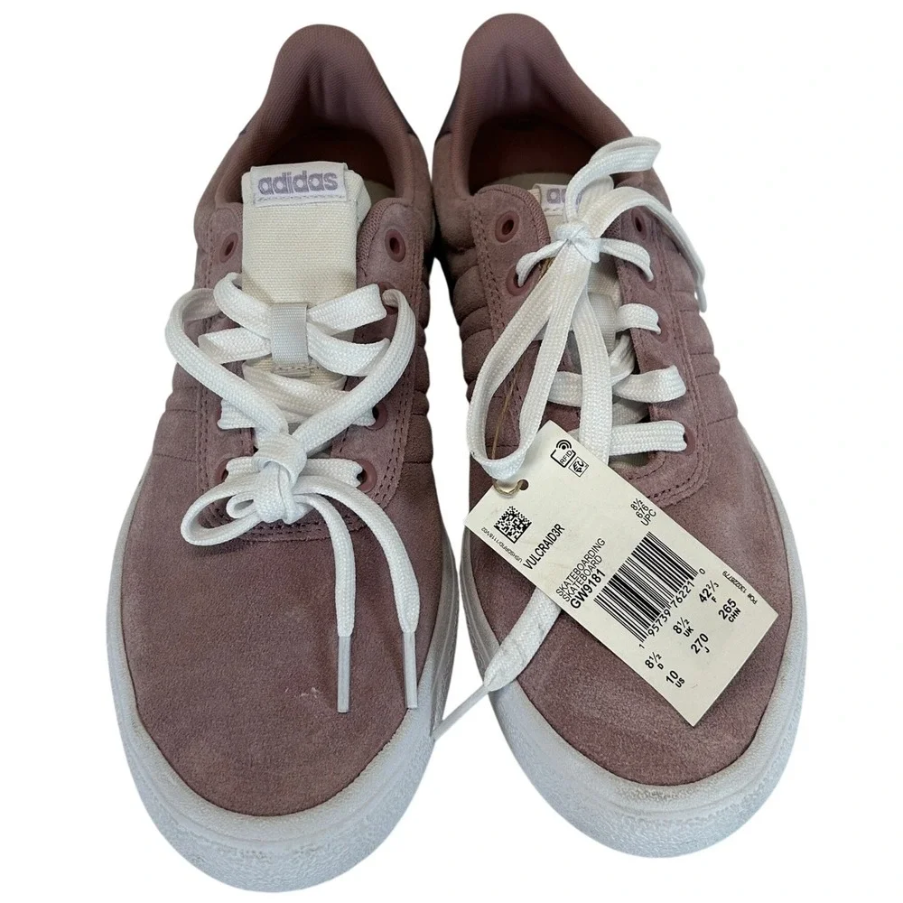Adidas Daily 30 Suede Sneakers Shoes Women's Size 10 Mauve Pink GW9128 New
